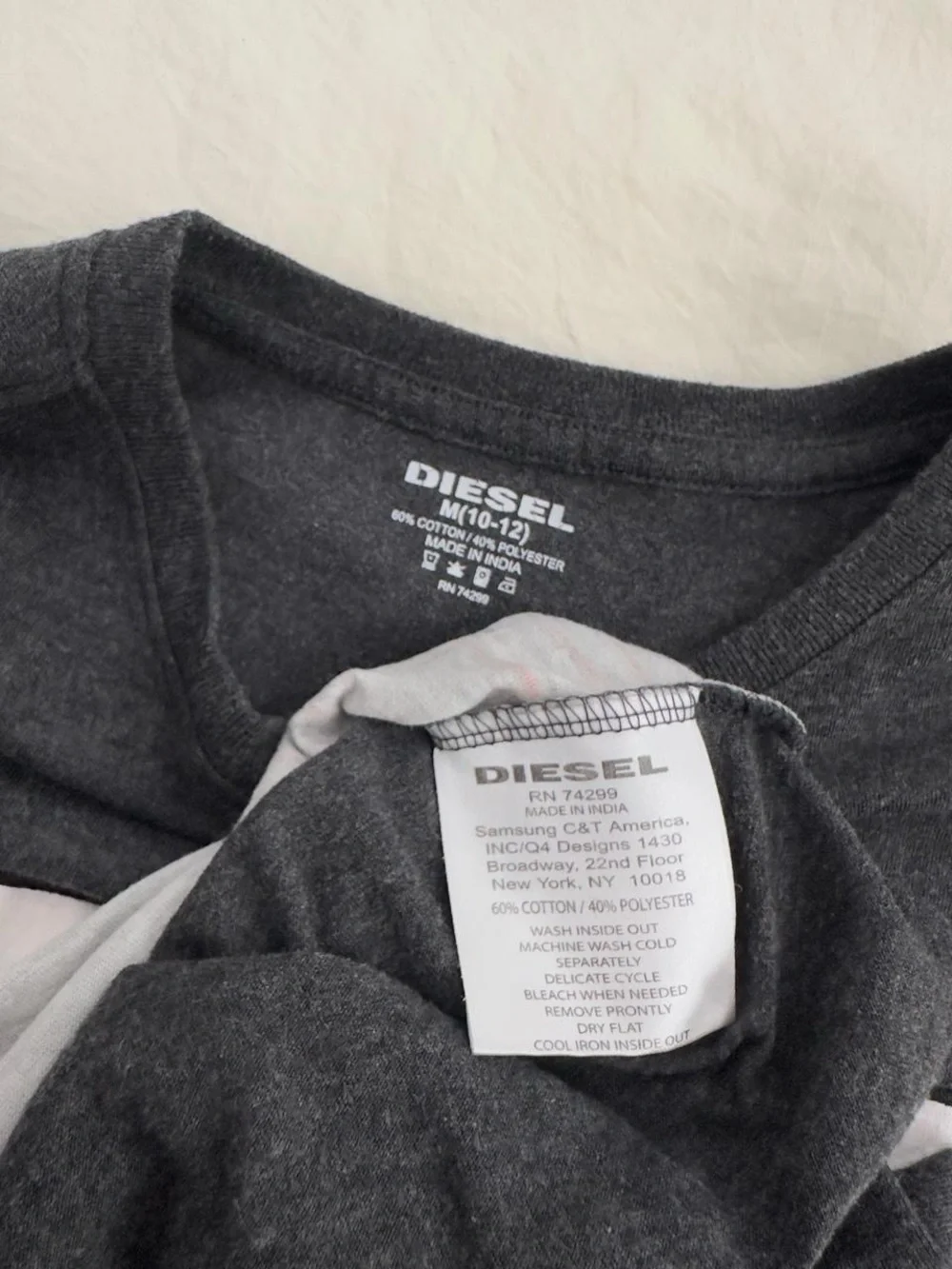 Diesel Graphic Baby Tee